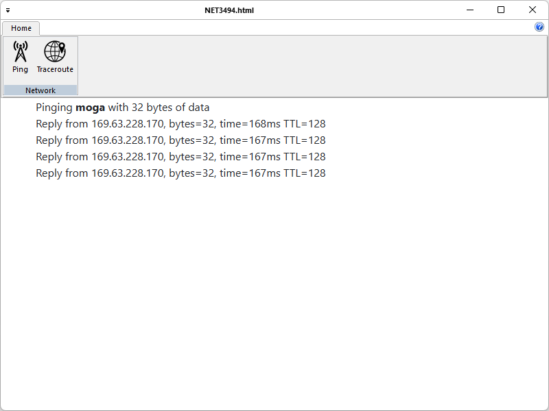 NetVoyager-Ping